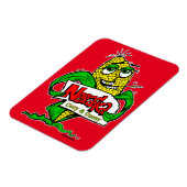 Nebraska Funny Cartoon Mais Cob Magnet (Linke Seite)