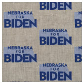 Nebraska für Biden Stoff (Muster)