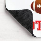 NEBRASKA-FUSSBALL MOUSEPAD (Ecke)