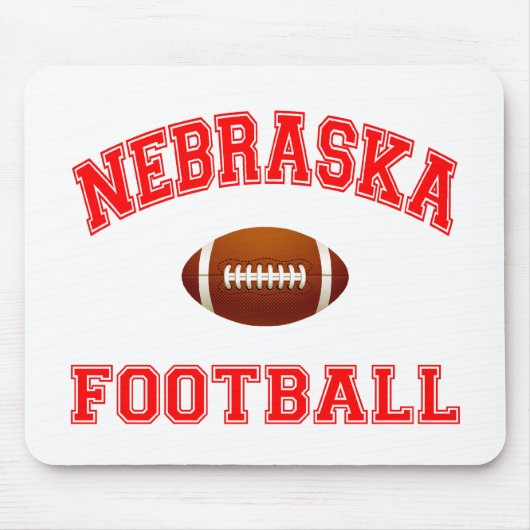 NEBRASKA-FUSSBALL MOUSEPAD (Vorne)