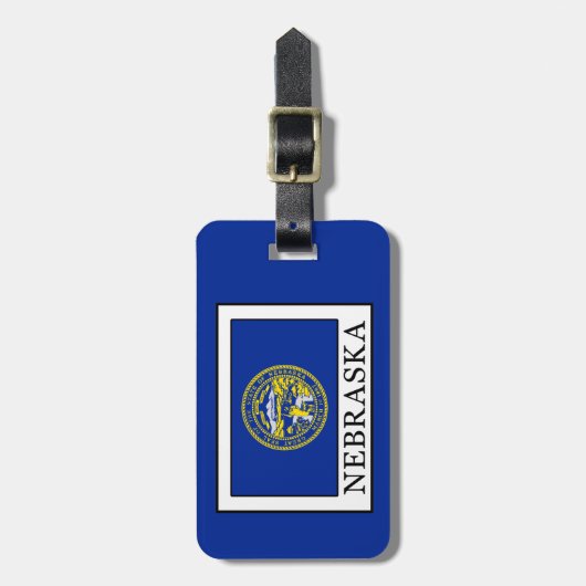 Nebraska Gepäckanhänger (Vorderseite vertikal)