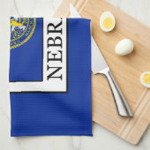 Nebraska Handtuch (Viertel Falte)