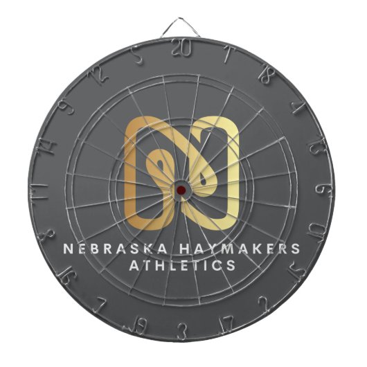 Nebraska Haymakers Dart Board Dartscheibe (vorne)