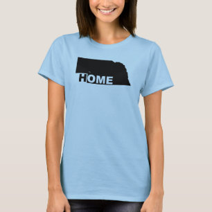 Nebraska Heim weg vom Staat T-Shirt Tees