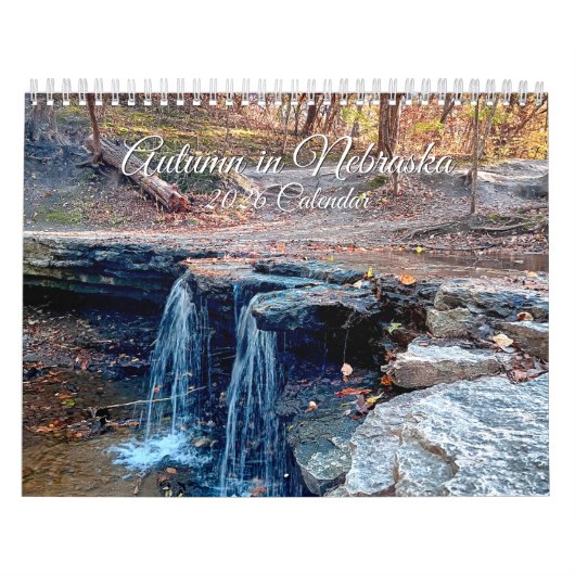 Nebraska Herbst 2026 Kalender (Titelbild)