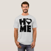 Nebraska Home Heart State Tees T-Shirt (Vorne ganz)