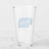 Nebraska Home Holzmaserung Glas (Rückseite)