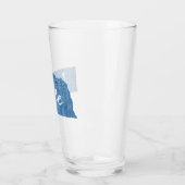 Nebraska Home Holzmaserung Glas (Links)