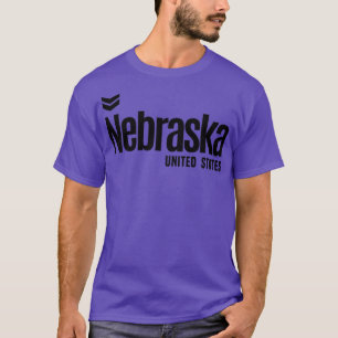 Nebraska im Vereinigten Staaten T-Shirt