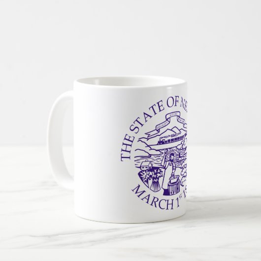 Nebraska Kaffeetasse (Vorderseite Links)
