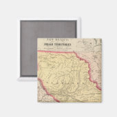 Nebraska, Kansas, New Mexico Magnet (Vorderseite/Rückseite)