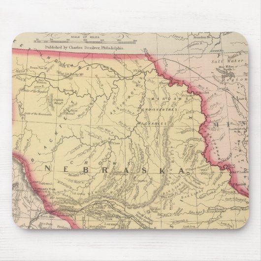 Nebraska, Kansas, New Mexico Mousepad (Vorne)