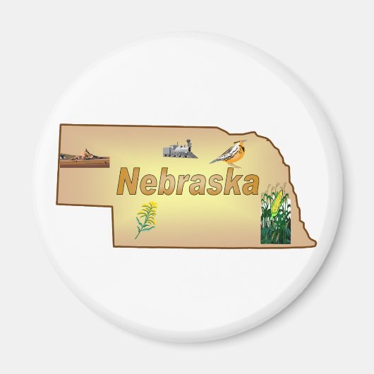 Nebraska Magnet (Vorne)