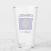 Nebraska, Maiskolbenbrecher-Staat, Glas (Rückseite)
