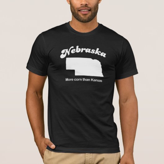 Nebraska - mehr Mais als Kansas-T - Shirt (Vorderseite)