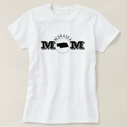 Nebraska Mom T-Shirt (Design vorne)