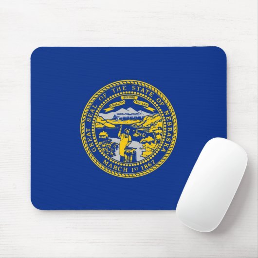 Nebraska Mousepad (Mit Mouse)