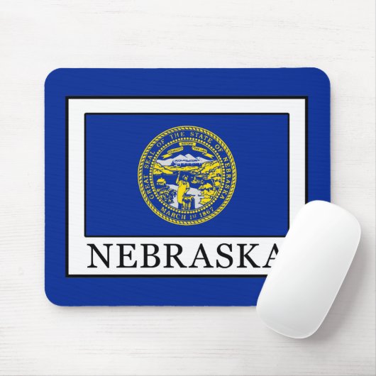 Nebraska Mousepad (Mit Mouse)
