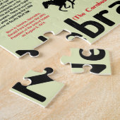 Nebraska National Parks Infografik Karte Puzzle (Seite)