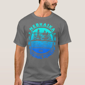 Nebraska Nationalwald Nebraska Staat Nature Lan T-Shirt