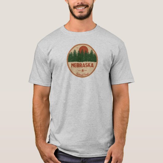 Nebraska-Nationalwald T-Shirt (Vorderseite)