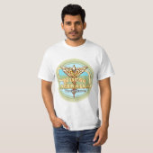 Nebraska Nurse Caduceus T-Shirt (Vorne ganz)