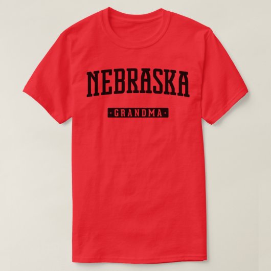 Nebraska Oma Vintag1 T-Shirt (Design vorne)