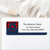 Nebraska Overalls Buffalo Karierte Rücksendeadress (Insitu)