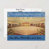 Nebraska, Peony Terrace, Omaha Postkarte (Vorne/Hinten)