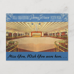 Nebraska, Peony Terrace, Omaha Postkarte