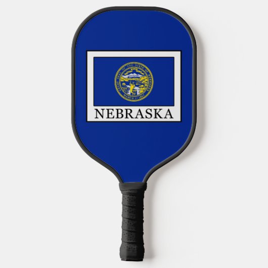 Nebraska Pickleball Schläger (Rückseite)