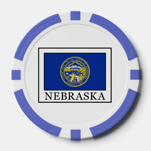 Nebraska Pokerchips (Vorderseite)