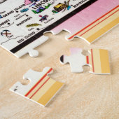 Nebraska Postcard Karte Jigsaw Puzzle (Seite)