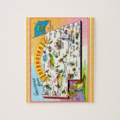 Nebraska Postcard Karte Jigsaw Puzzle (Vertikal)