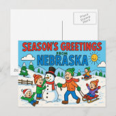 NEBRASKA Postcard Postkarte (Vorne/Hinten)