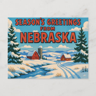 NEBRASKA Postcard Postkarte