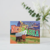 Nebraska Postcard Postkarte (Stehend Vorderseite)