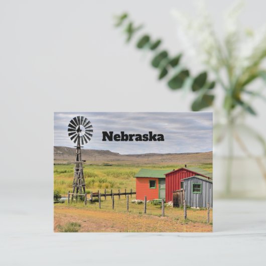Nebraska Postcard Postkarte (Stehend Vorderseite)