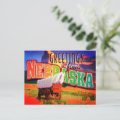 Nebraska Postcard Postkarte (Stehend Vorderseite)