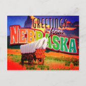 Nebraska Postcard Postkarte (Vorderseite)