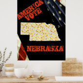 NEBRASKA POSTER (Küche)