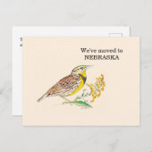 Nebraska Postkarte (Vorne/Hinten)