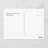 Nebraska Postkarte (Rückseite)