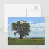 Nebraska Postkarte (Vorne/Hinten)