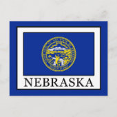 Nebraska Postkarte (Vorderseite)