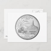 Nebraska Postkarte (Vorne/Hinten)