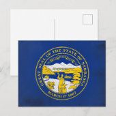 Nebraska Postkarte (Vorne/Hinten)