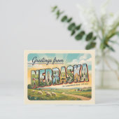 Nebraska Postkarte (Stehend Vorderseite)