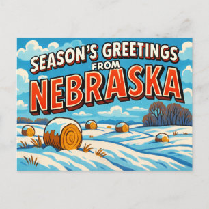 NEBRASKA Postkarte