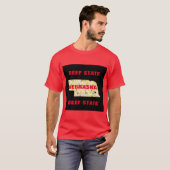 NEBRASKA-RINDFLEISCH-STAAT T-Shirt (Vorne ganz)